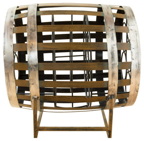 Toscana Wine Barrel Rack Farmhouse Racks By Cuttingboard