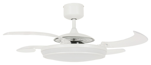 Fanaway Evo1 Prevail Ceiling Fan 48 With 4 Retractable Blades White Fanaway Evo1 Prevail Ceiling Fan 48 With 4 Retractable Blades White