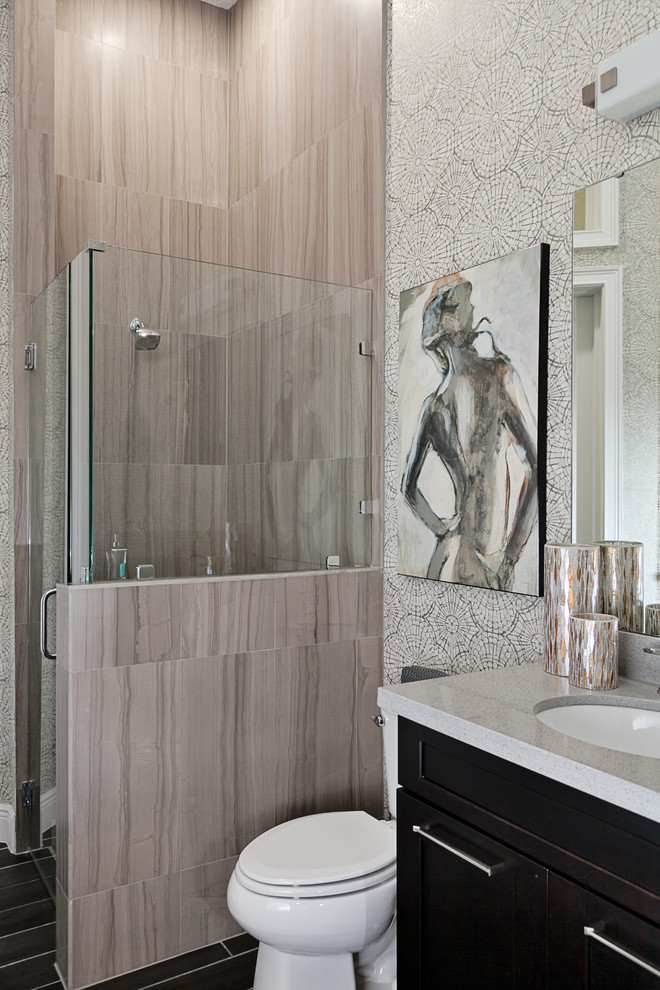 Bathroom - transitional bathroom idea