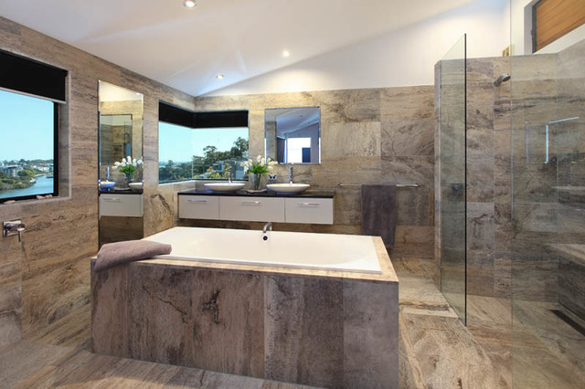 Bathroom Renovation Brisbane  Contemporary  Bathroom  Brisbane  by Divine Renovation Pty Ltd.