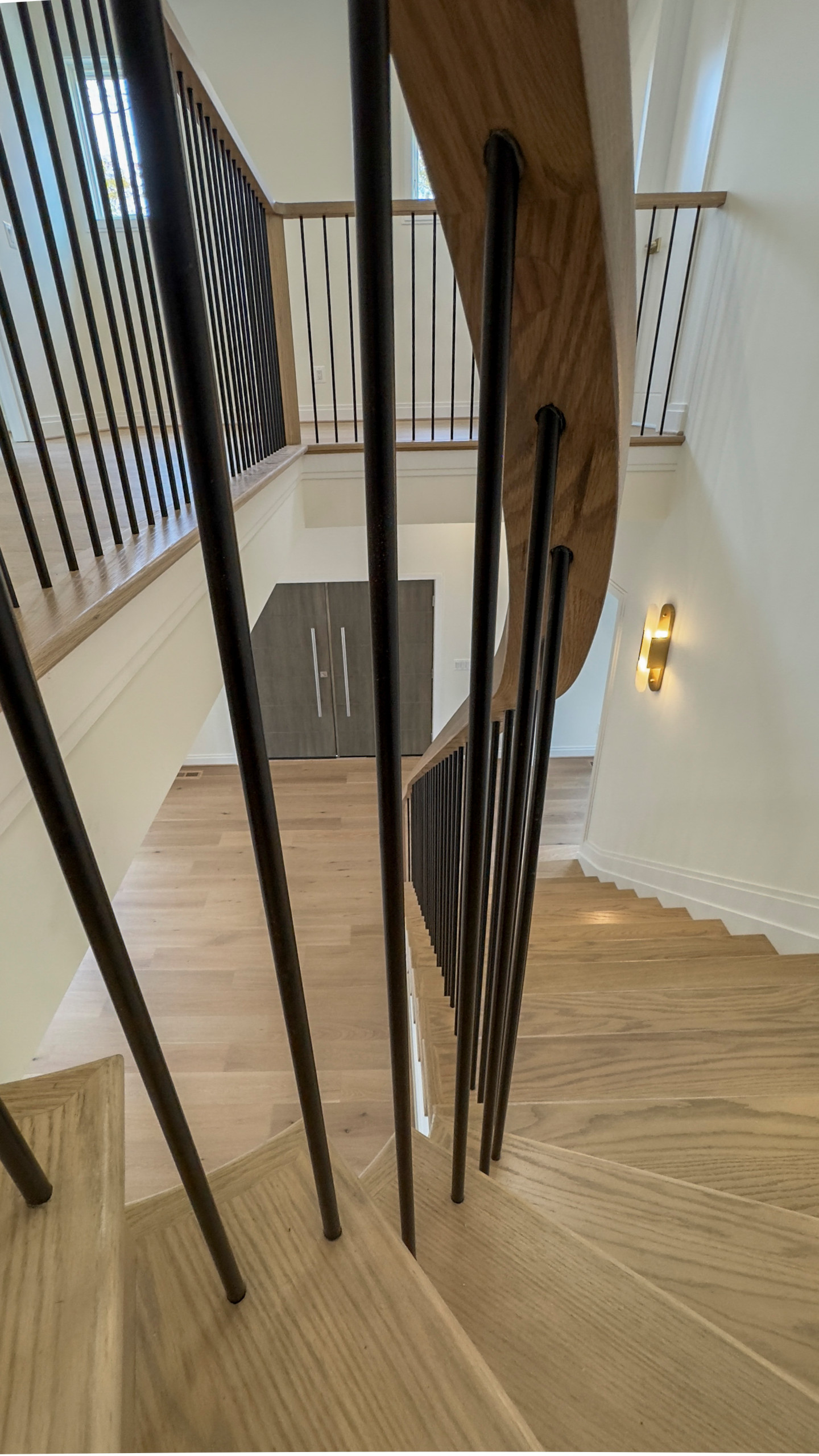 144_Attractive Transitional Staircase in Impressive Modern Home, Vienna VA 22180