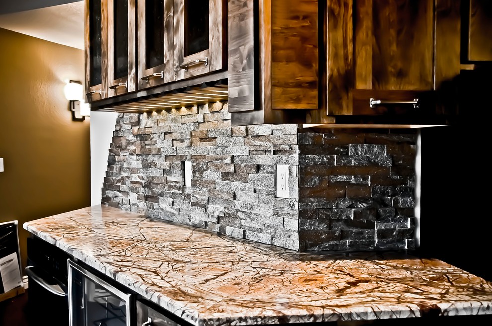 Stroh - Transitional - Home Bar - Denver - by 328 Design Group