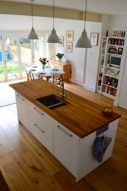 South London 1930s terraced house kitchen/diner extension