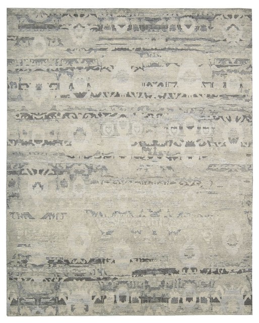 Nourison Dune Mineral Area Rug, 12'x15', 12'x15' Contemporary Area