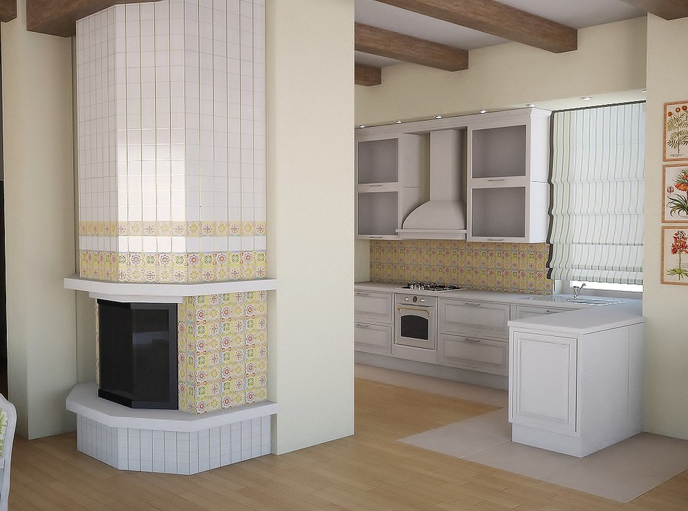 Выполнение интерьера коттеджа