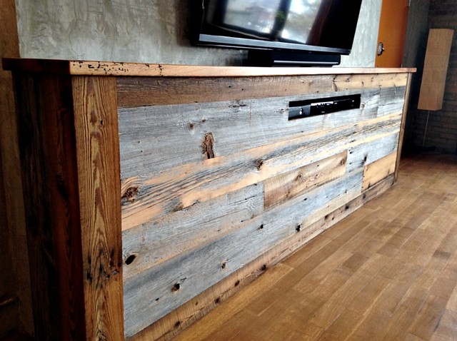 Hoboken Entertainment Console industrial-living-room