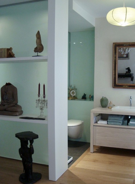 Un h&ocirc;tel particulier intime klassisch-modern-badezimmer