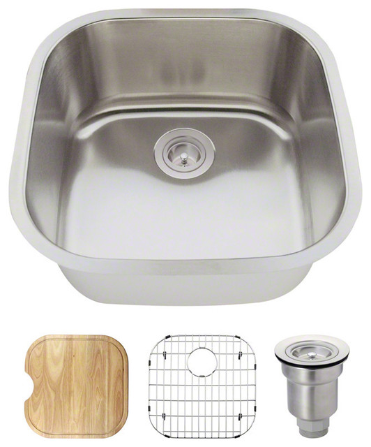 2020 Stainless Steel Bar Sink Ensemble Contemporary Kitchen Sinks