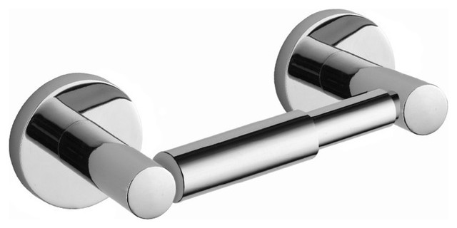 Modern Polished Chrome Toilet Paper Holder Contemporary Toilet Paper Holders By Thebathoutlet