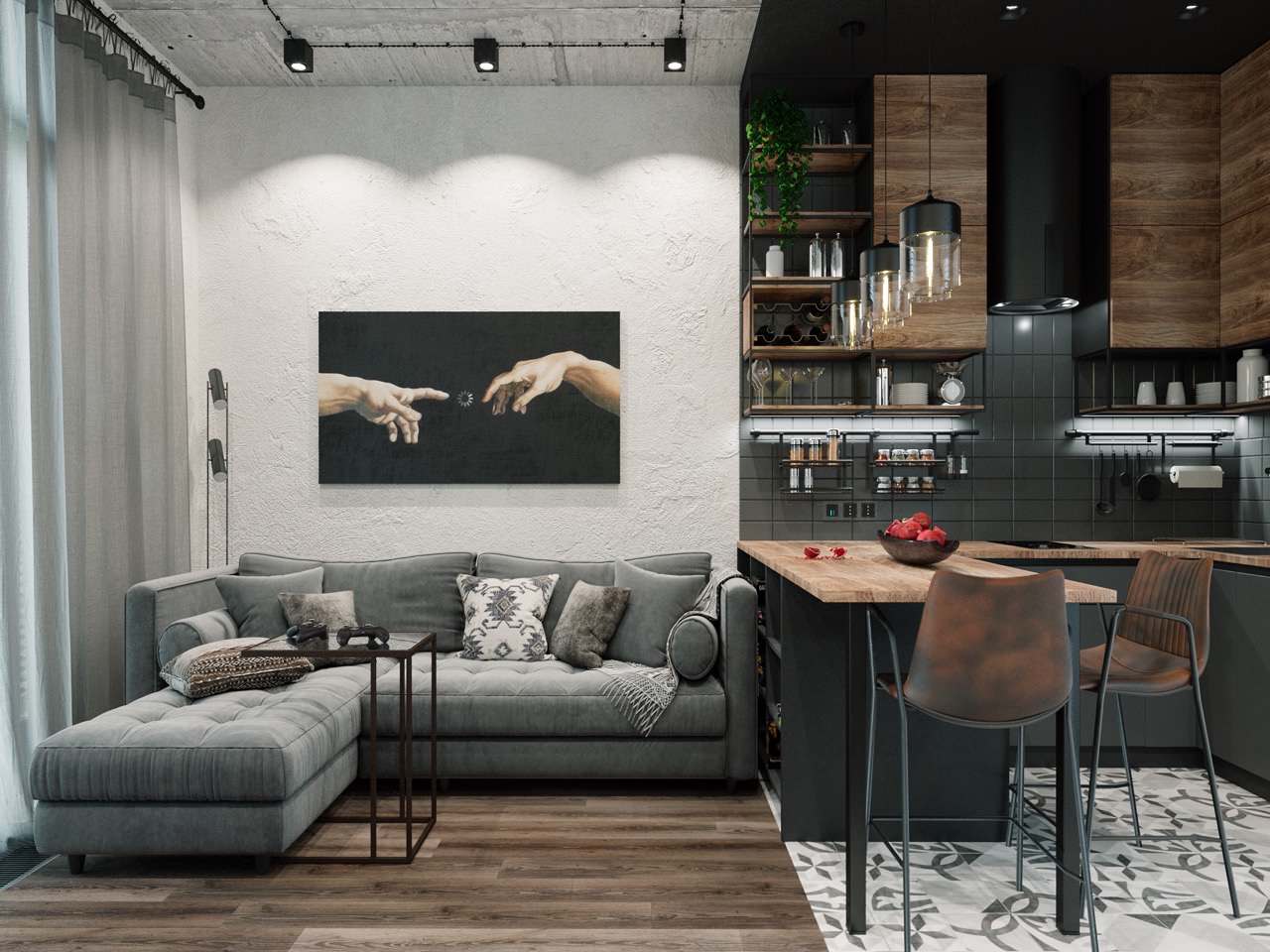 ЖК Цветочные поляны, 3 комнаты, 109 м²