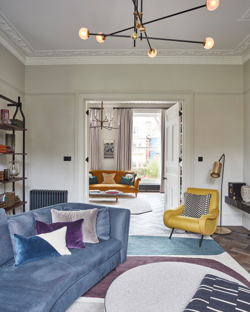 St James' Drive contemporary-vardagsrum