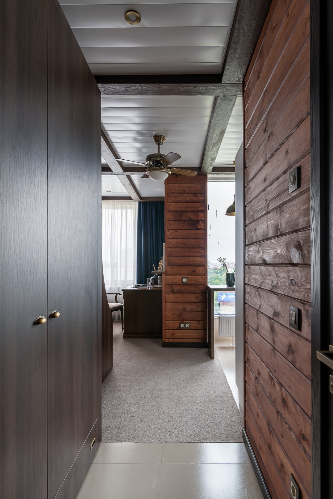 Реализованный дизайн проект квартиры в ЖК "Морион"