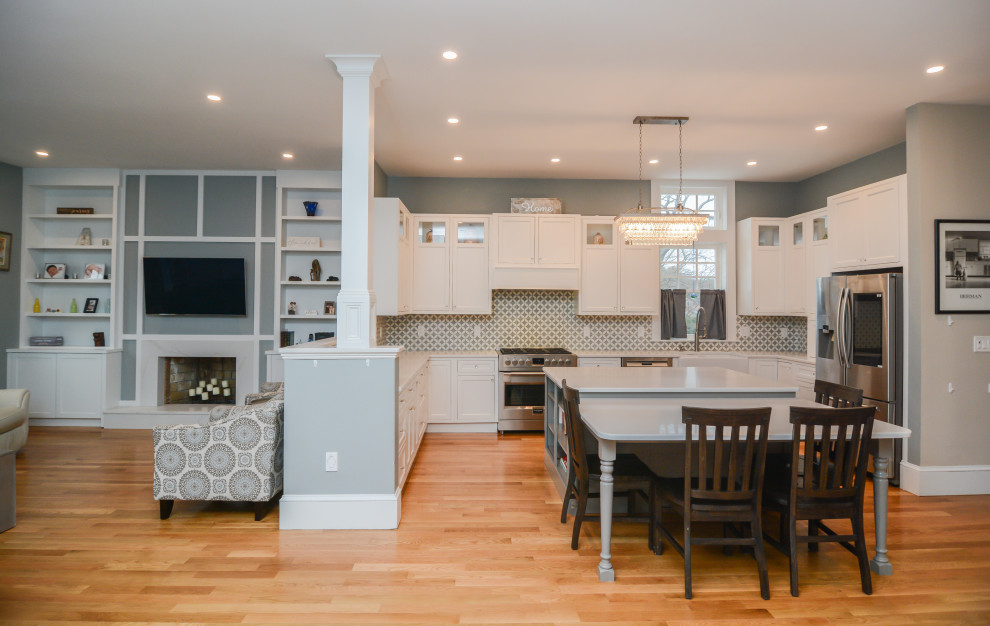 Home design - craftsman home design idea in Boston