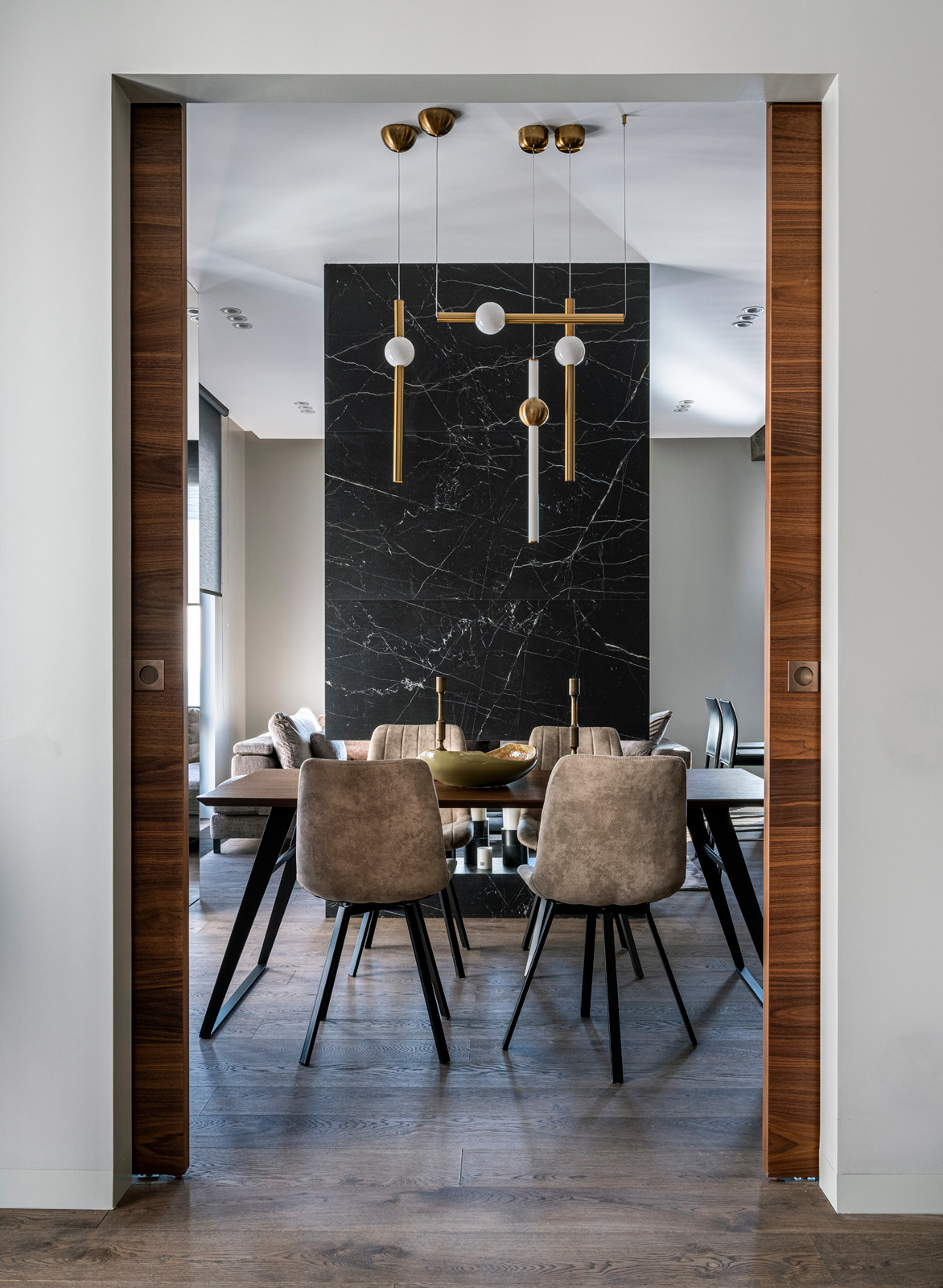 Реализованный проект квартиры 90м2 в ЖК Пресня сити