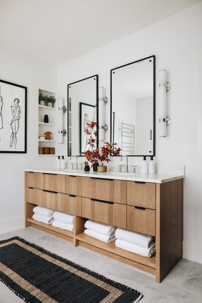 Lincoln x CM Studio - Transitional - Bathroom - Chicago - by CM Studio ...