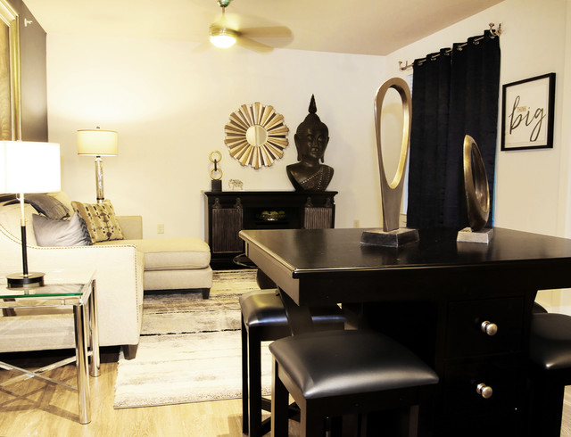 Luxury Condo Living modern-wohnbereich