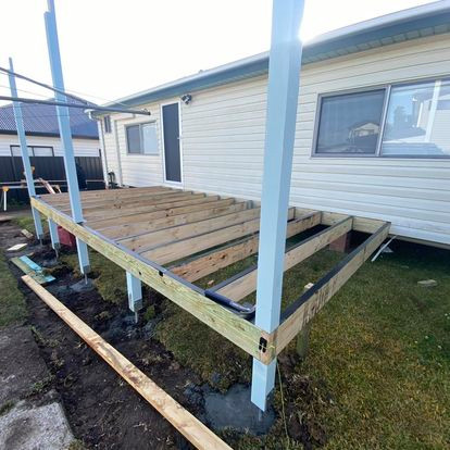 Elermore Vale Deck and Roof
