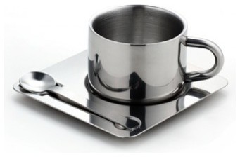 Tibello - Cup, Saucer & Spoon