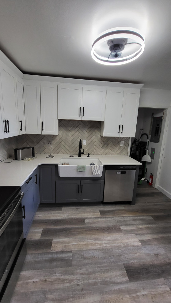 Two-Tone Kitchen Cabinets✨