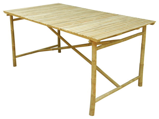 Bamboo Rectangular Table