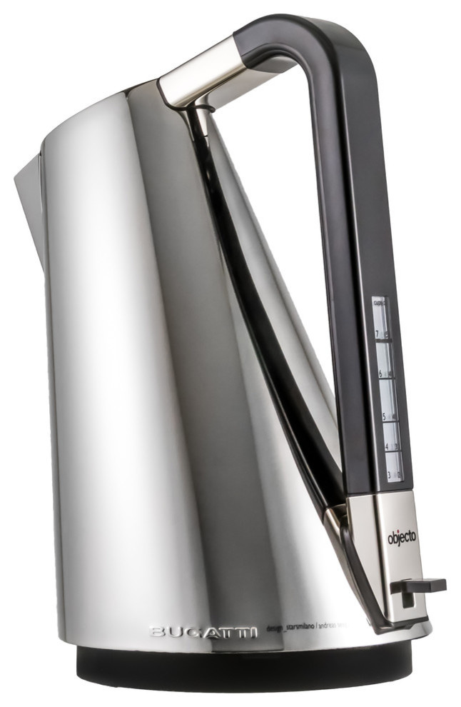 Objecto Electric Kettle, Chrome 