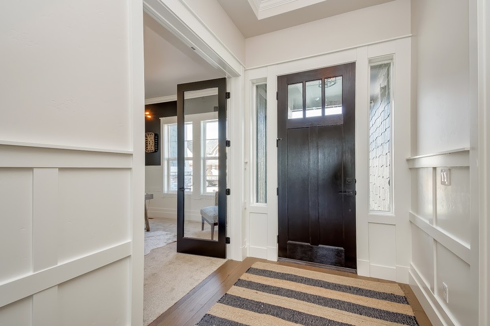 2018- Parade Home - Contemporary - Entry - Boise - by Black Door ...