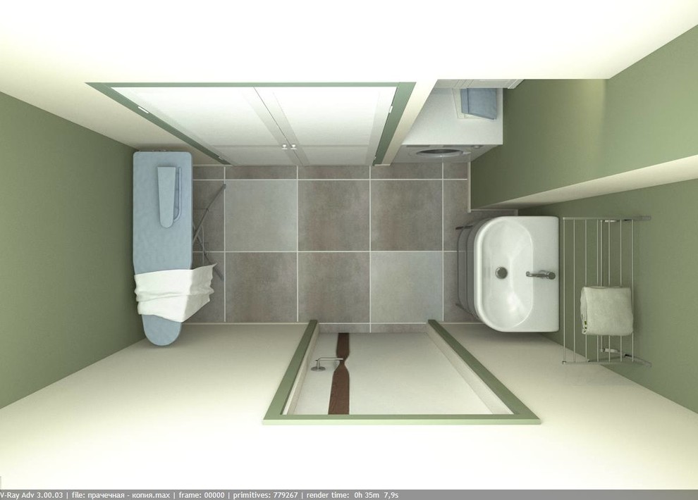 Фрагмент квартиры для холостяка в стиле минимализм