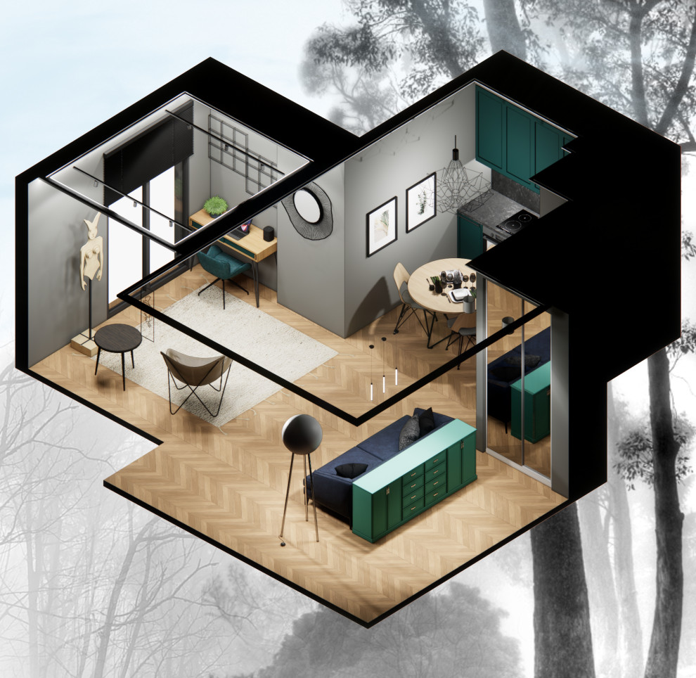 Комната с зайкой