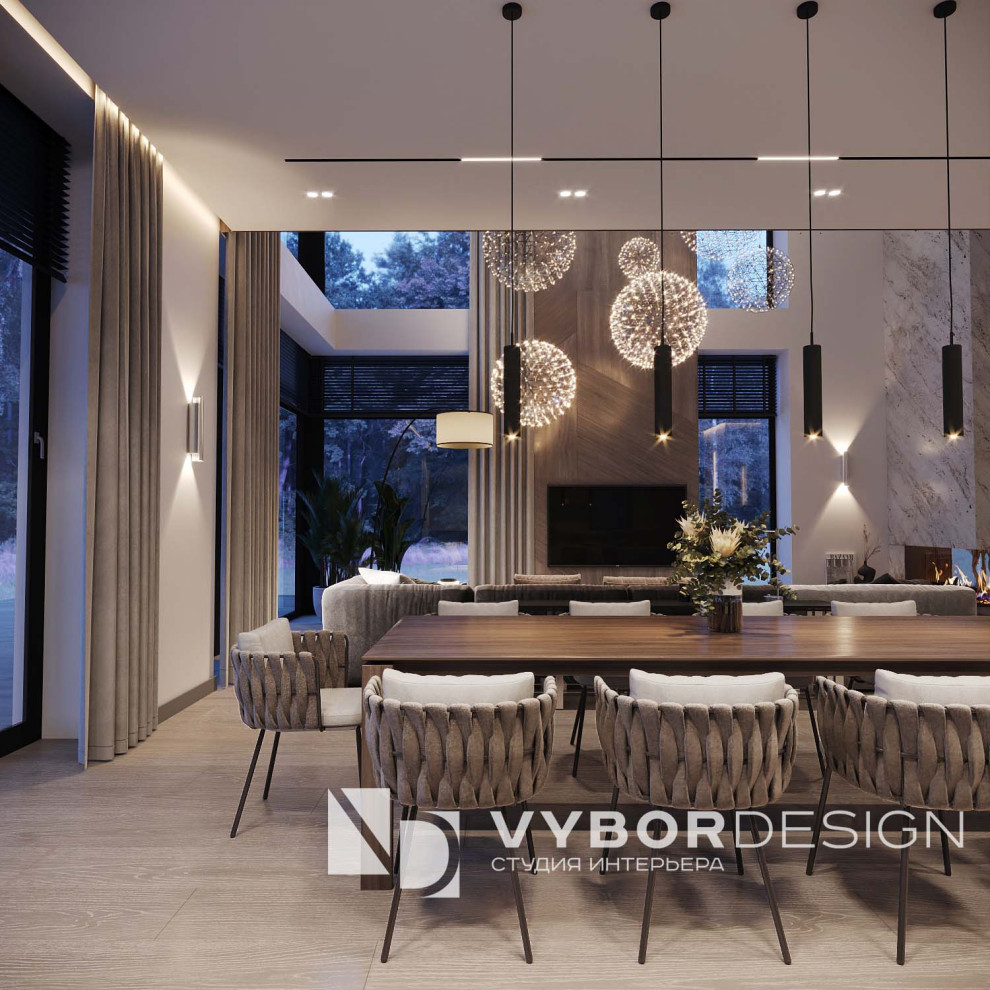 Уютный вечер у камина