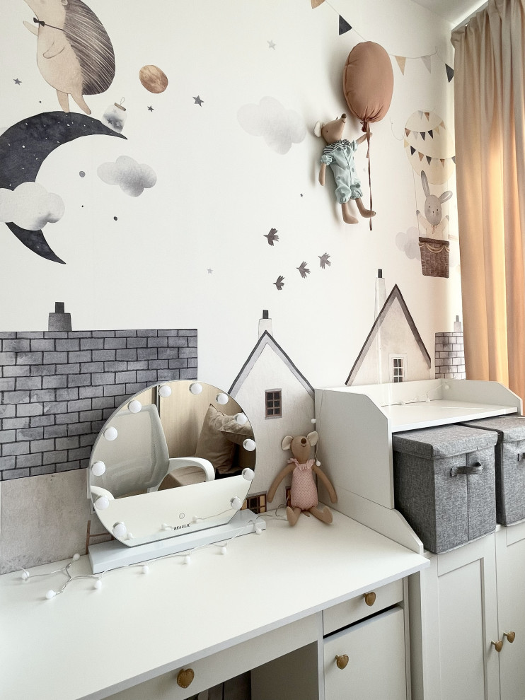 Интерьер детской комнаты для девочки