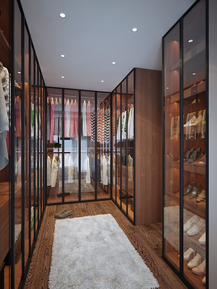 Квартира на Красной Пресне - современный стиль с элементами классики