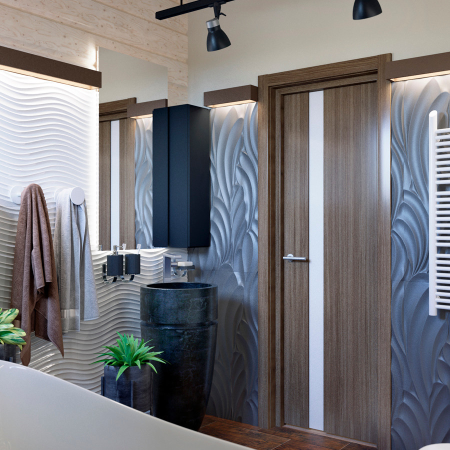 ПРОЕКТ ИНТЕРЬЕРА ДОМА НА ЧЕРНОЙ РЕЧКЕ во Владивостоке)