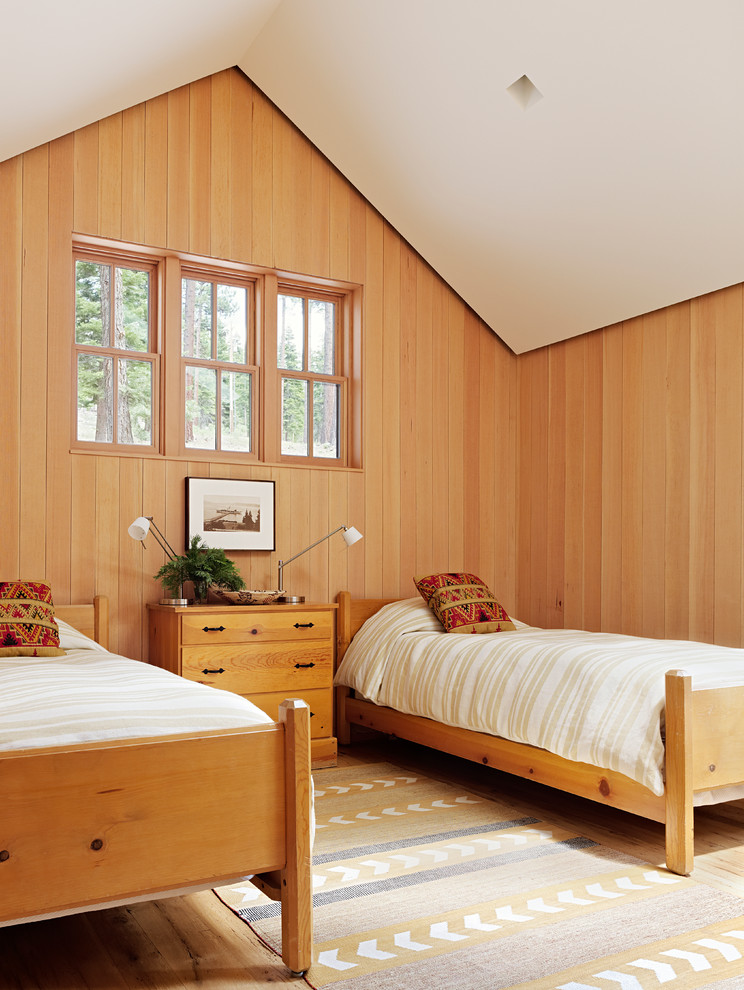 Photo of a country guest bedroom in San Francisco.