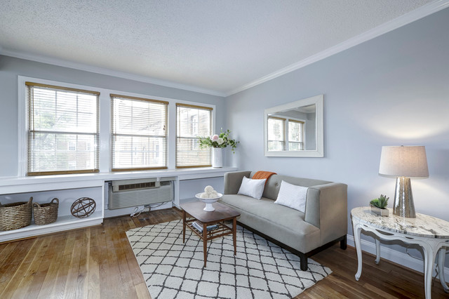 Saltbox contemporary-living-room