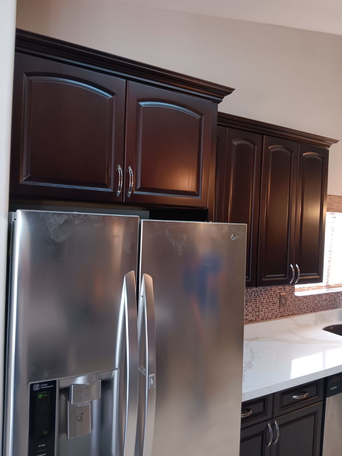 Light to Dark Stain Refinish