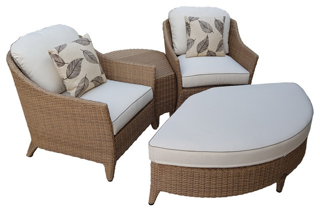 Unique And Thoughtfuly Crafted Couples Balcony Set Tropical Outdoor Lounge Sets By Signature Rattan