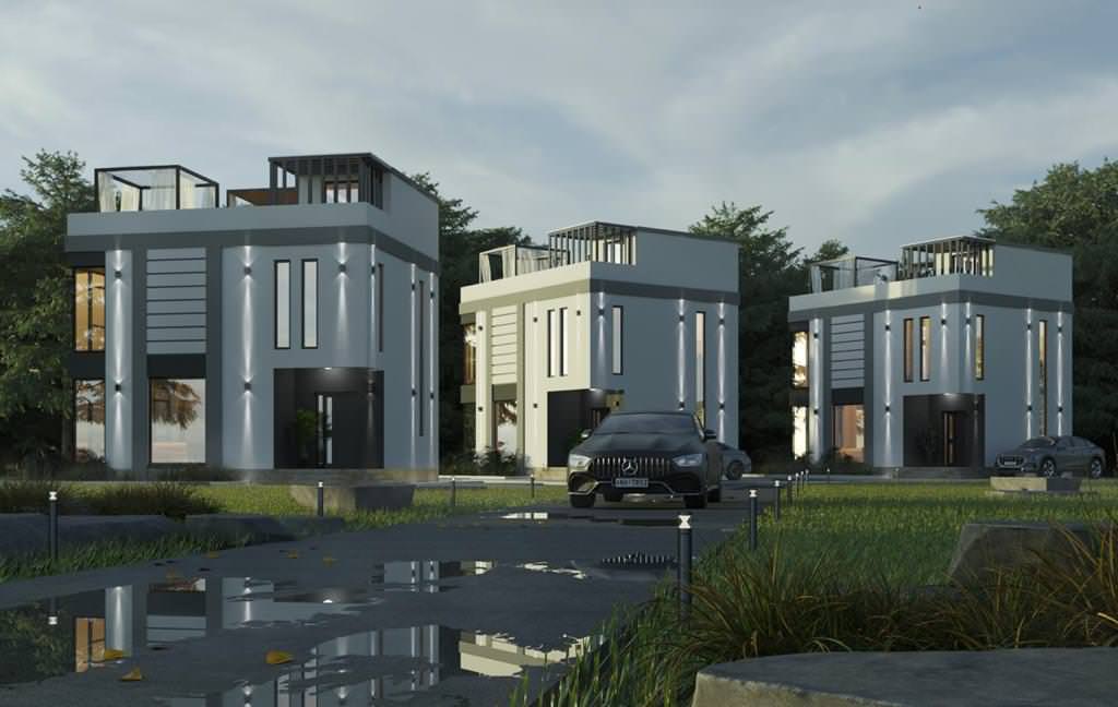 3 жилых дома в г.Сочи п.Молдовка