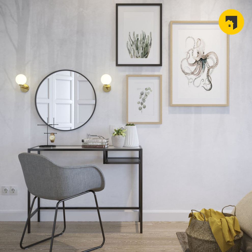 Дизайн-проект евродвушки в Рыбацком