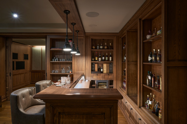 Mougins Villa classique-bar-de-salon