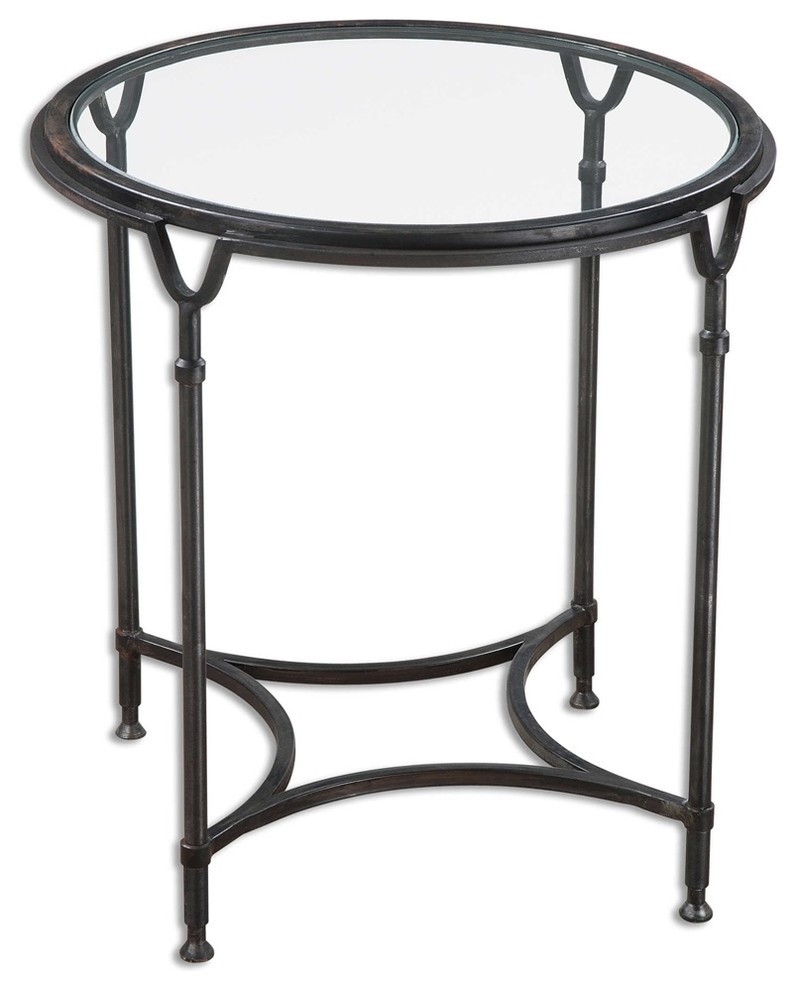 Samson Glass Side Table By Designer Matthew Williams Side Tables And