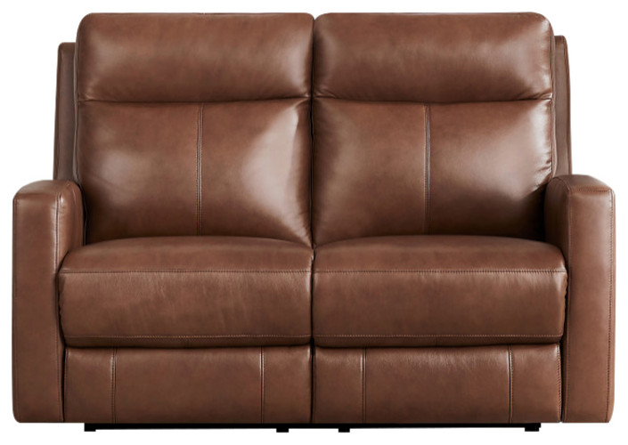 Hydeline Vienna Zero Gravity Power Leather Sofa Contemporary Loveseats by Hydeline USA Houzz