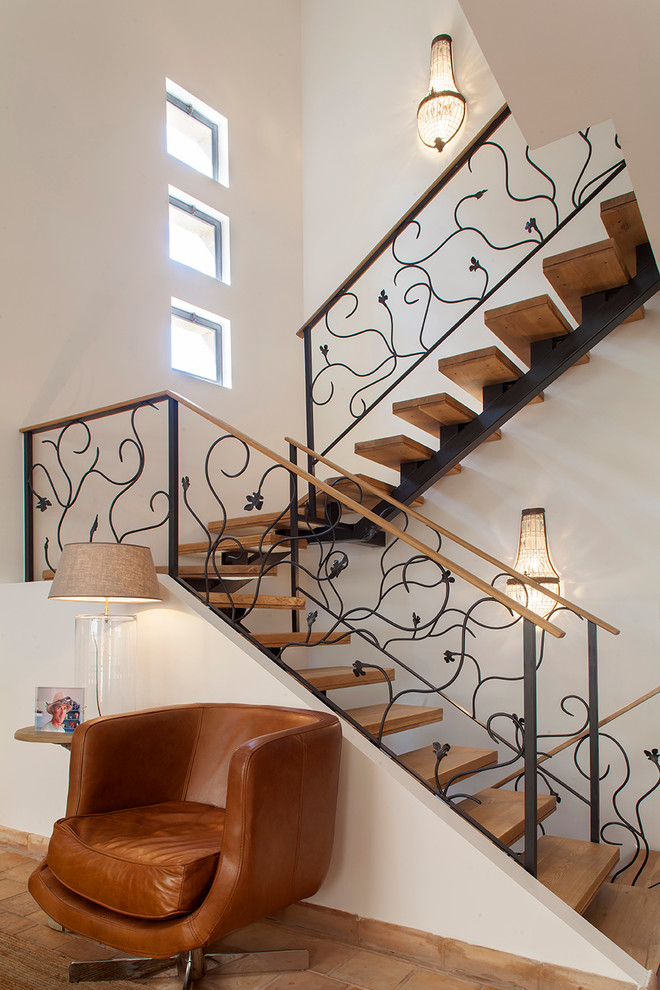 Design ideas for a mediterranean staircase in Other.