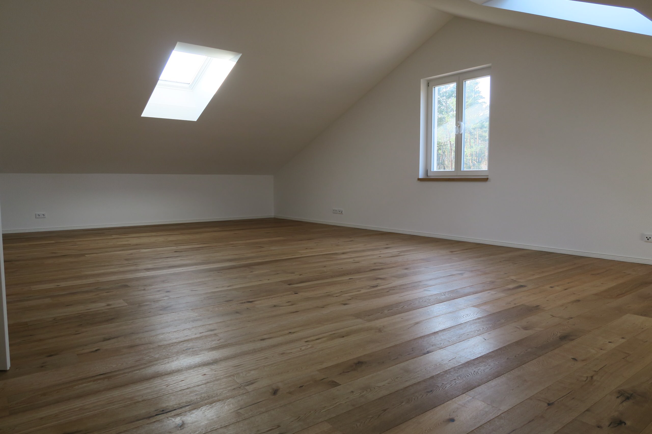 EFH Mühlenbeck Neubau - Parkettarbeiten