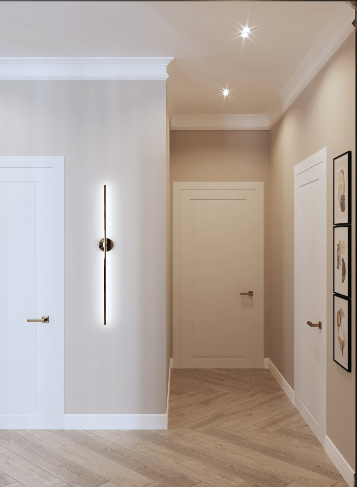 3-х комнатная  квартира в ЖК  «Клубный дом на  Фруктовой», Ижевск. 82,72м2