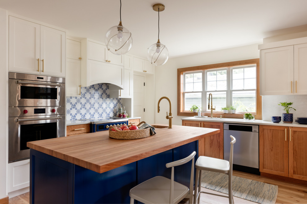 Capitol Hill Double Dutch - Transitional - Kitchen - Seattle - by Blue ...