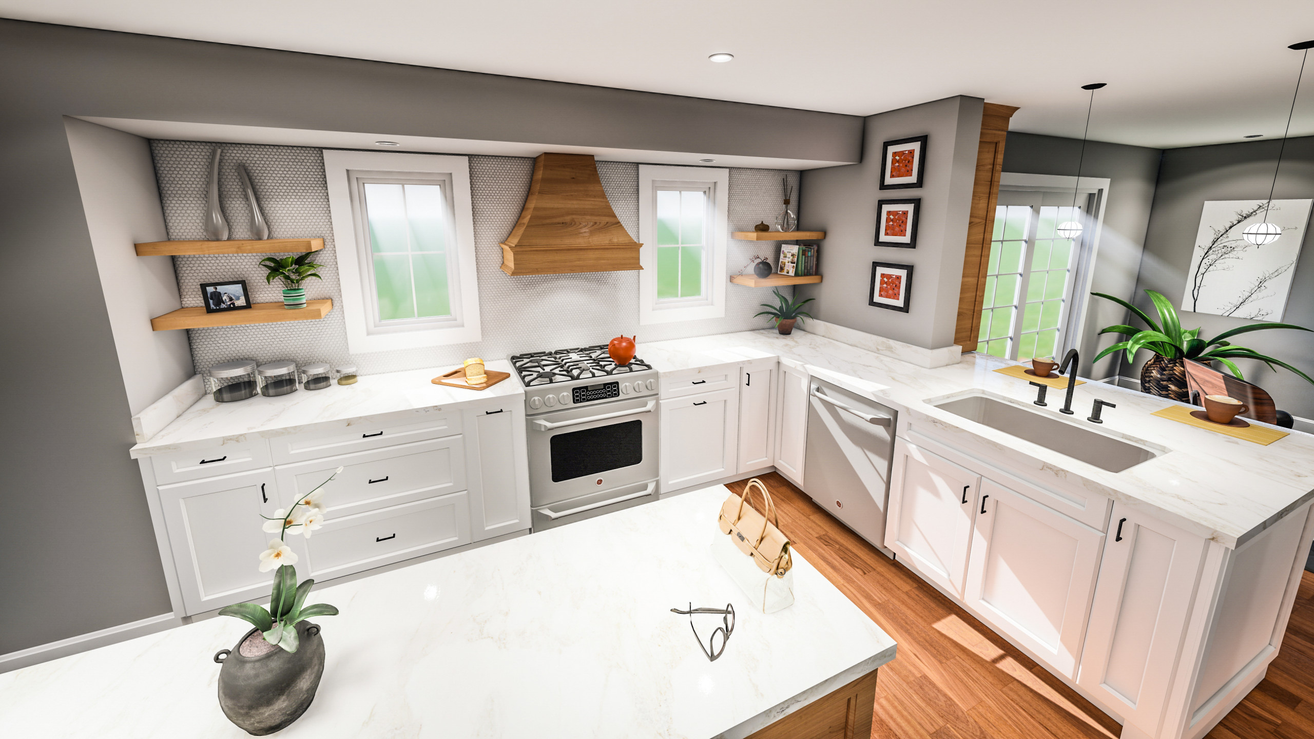 (3D Design) - Kitchen Renovation