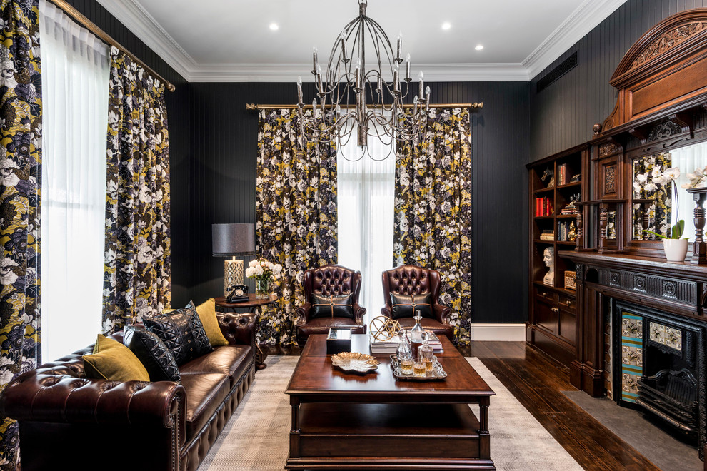 Traditional living room in Brisbane.