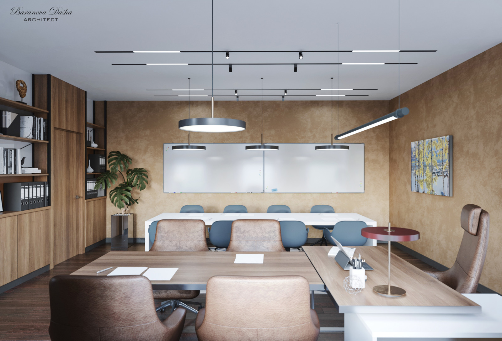 Интерьеры офиса строительной компании