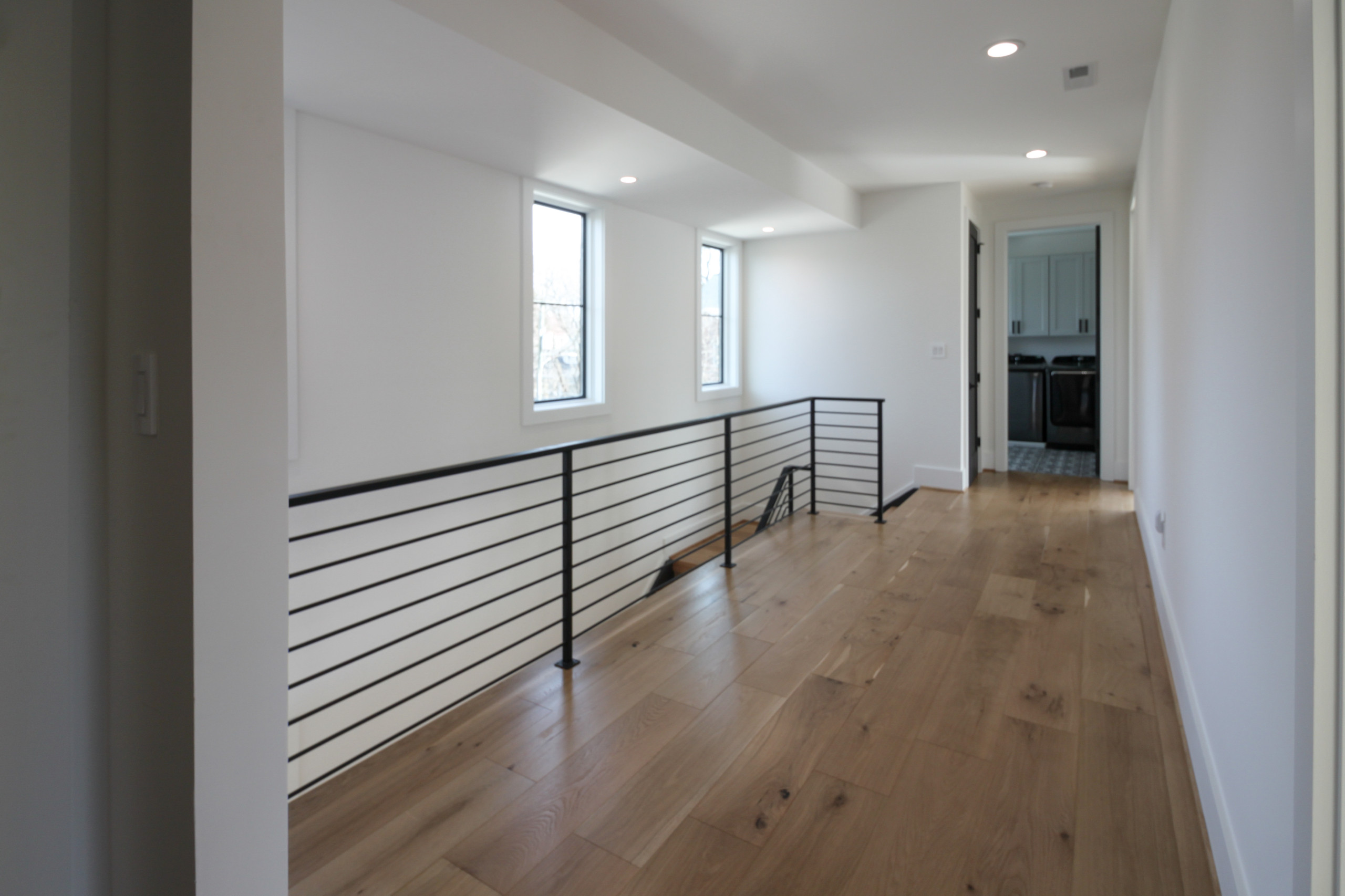 85_Sleek Three-Quarter Turn Multilevel-Staircase, McLean VA 22101