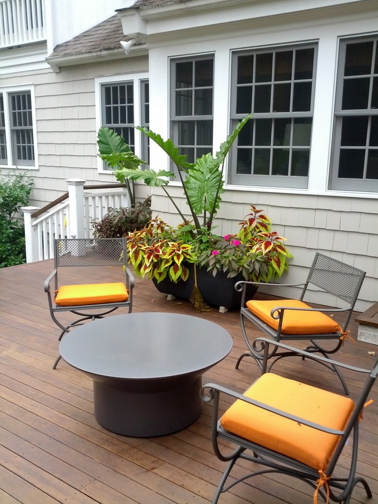 Design ideas for an eclectic deck in New York.